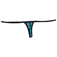 La-Pomme Spark Half Fabric Micro Mini Extra Small G-String 214004