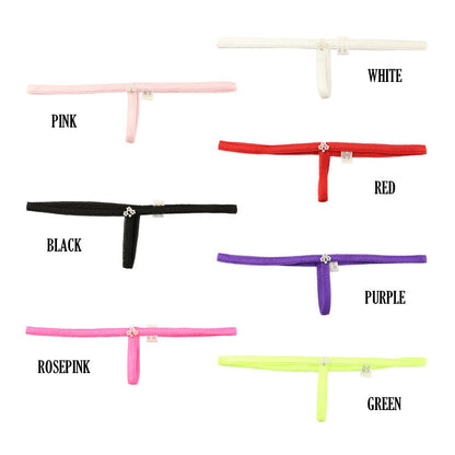 La-Pomme Pico Rubber Biting G-String 214005