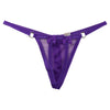 La-Pomme Mistrame spark half fabric G-string 215001