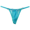 La-Pomme Mistrame spark half fabric G-string 215001