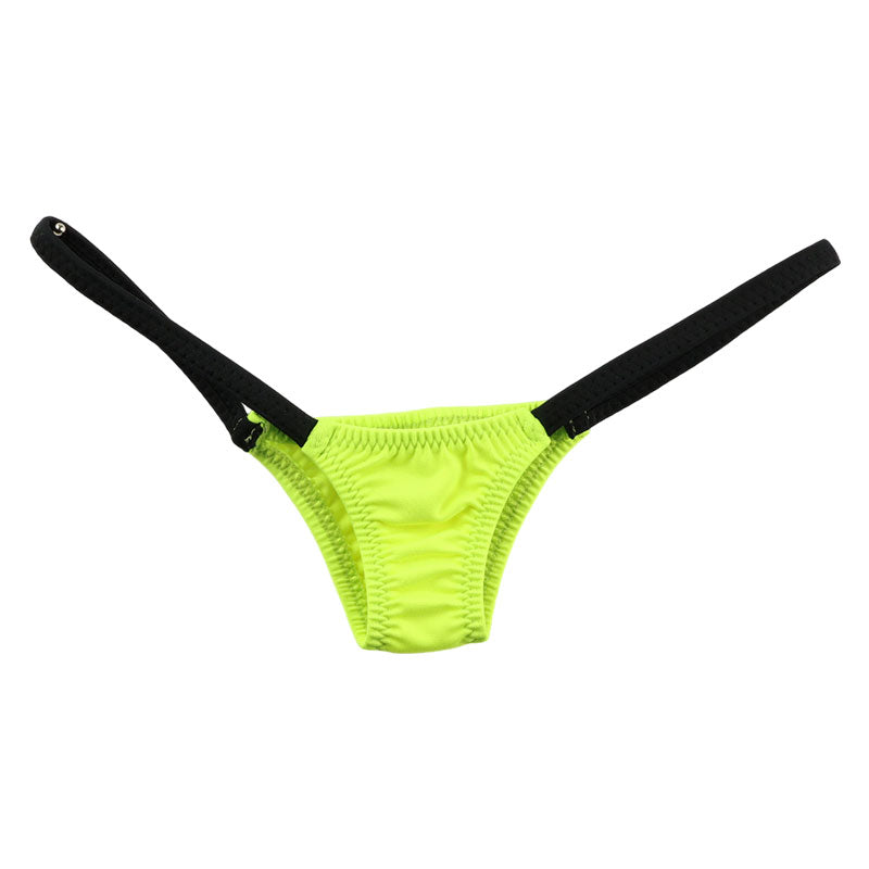 La-Pomme T2S Fabric Micro Mini Half Back Shorts 216008