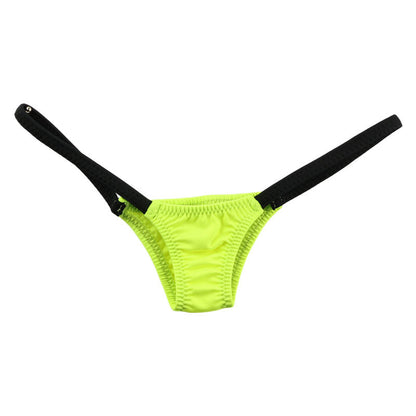 La-Pomme T2S Fabric Micro Mini Half Back Shorts 216008