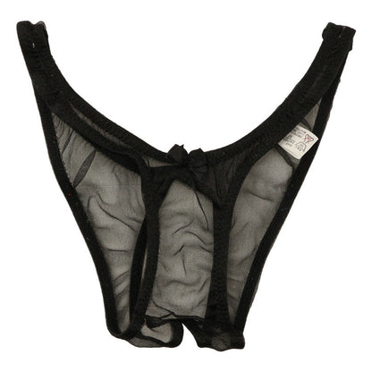 【OUTLET】ラ・ポーム スパークハーフ オープンクロッチ Oバックショーツ 217018