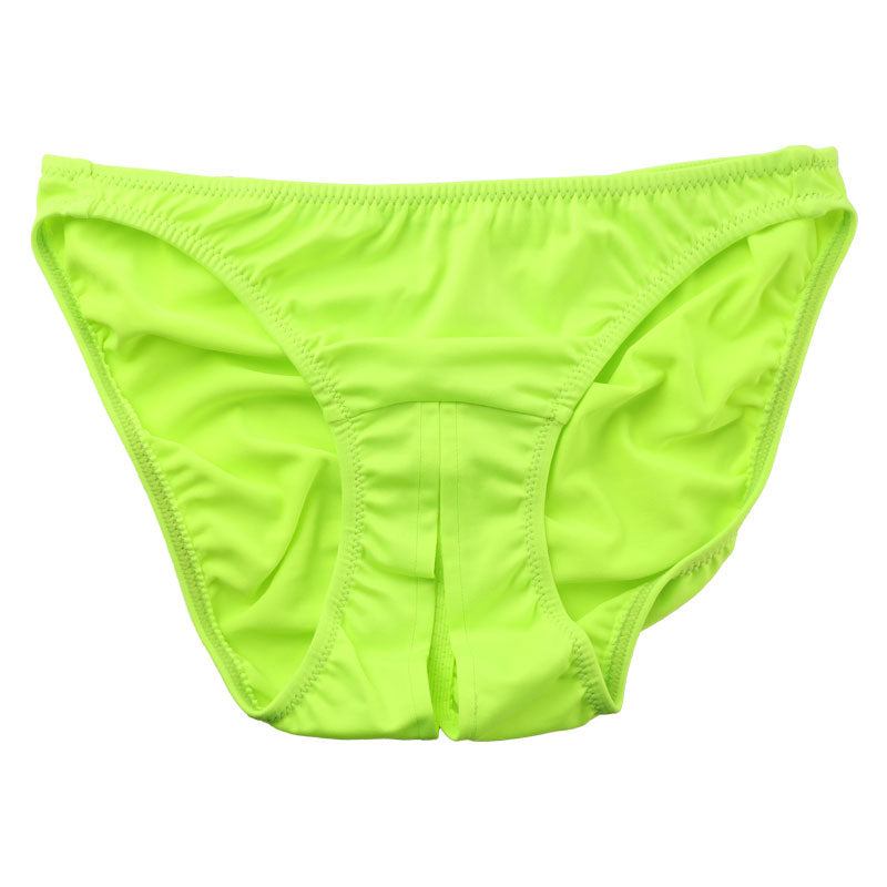 La-Pomme E6000 fabric hip line shirring elastic open crotch full back shorts 219010