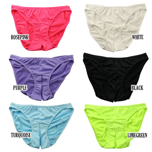 La-Pomme E6000 fabric hip line shirring elastic open crotch full back shorts 219010