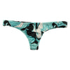 La Paume SLKS fabric camouflage print tiny T-back shorts 220008