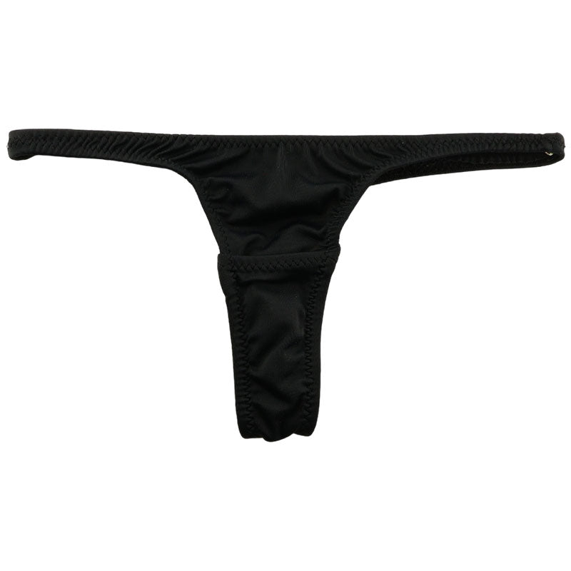 La-Pomme E6000 fabric beaded T-back shorts 222007
