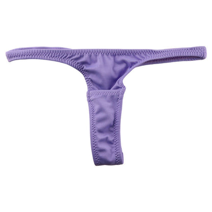 La-Pomme E6000 fabric beaded T-back shorts 222007