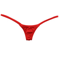 La-Pomme Microfiber Stretch MFS Super Low Rise Micro Mini Mini Bikini T Back 31590