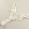 La Paume SSS fabric lace T-back shorts 319208