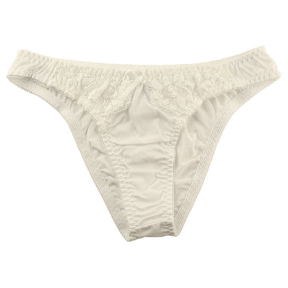 【OUTLET】ラ・ポーム SSS生地 レース フルバックショーツ 321122