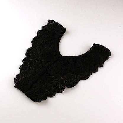 La-Pomme Stretch Lace All-Lace Half-Back Shorts 321124