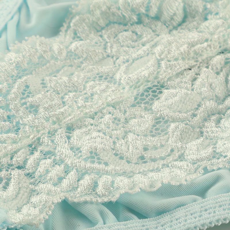 La Paume SSS fabric lace full back shorts 322036