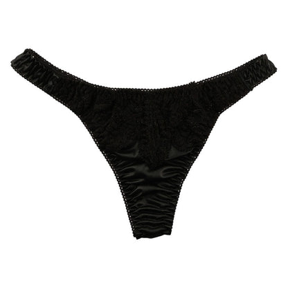 【OUTLET】ラ・ポーム フェリカ生地 レース Tバックショーツ 322039