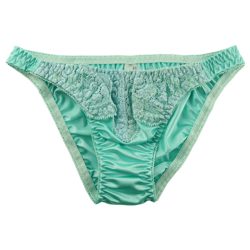 La-Pomme Felica Fabric Lace Fullback Shorts 322040