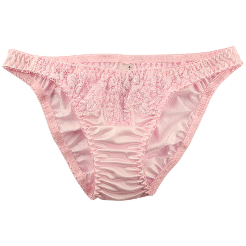 【OUTLET】ラ・ポーム フェリカ生地 レース フルバックショーツ 322040