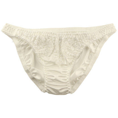 【OUTLET】ラ・ポーム フェリカ生地 レース フルバックショーツ 322040