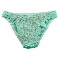 La-Pomme Felica Fabric Lace Fullback Shorts 322043