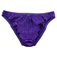 La-Pomme Felica Fabric Lace Fullback Shorts 322043