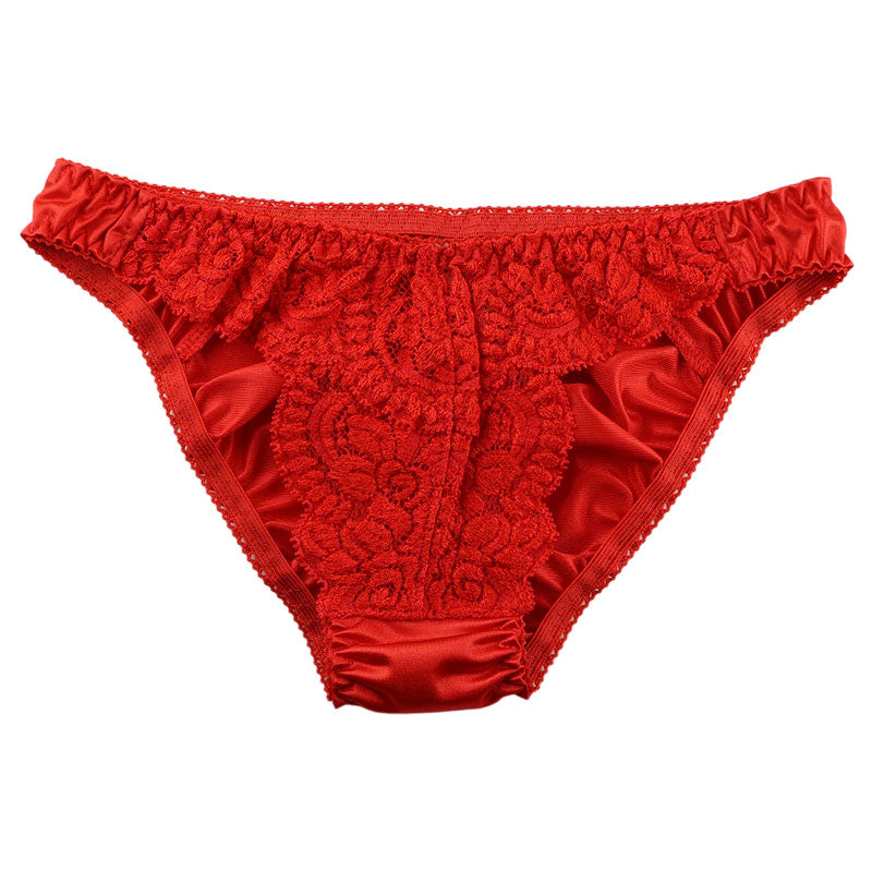 La Paume Felica Fabric Lace Fullback Shorts 322043