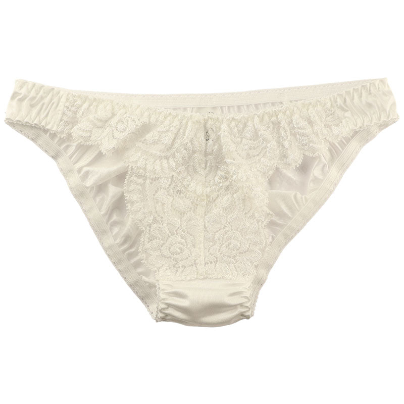 La-Pomme Felica Fabric Lace Fullback Shorts 322043