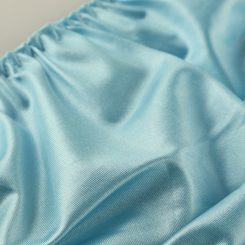 La-Pomme Felica Fabric Open Crotch Fullback Shorts 322045