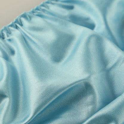 La-Pomme Felica Fabric Open Crotch Fullback Shorts 322045