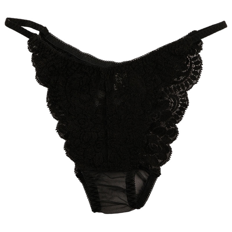 La-Pomme 20 Half Fabric Lace Fullback Shorts 322047