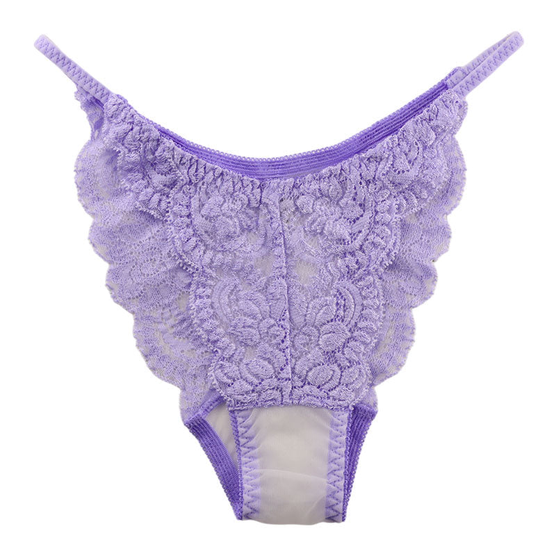La-Pomme 20 Half Fabric Lace Fullback Shorts 322047