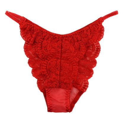 La-Pomme 20 Half Fabric Lace Fullback Shorts 322047