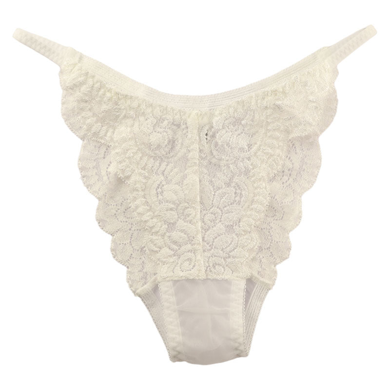 La-Pomme 20 Half Fabric Lace Fullback Shorts 322047