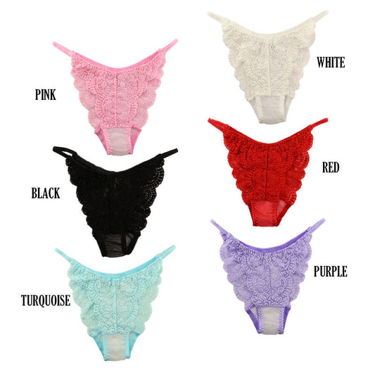 La-Pomme 20 Half Fabric Lace Fullback Shorts 322047
