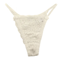 La-Pomme stretch lace Rio back shorts with back hook 421098