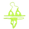 La-Pomme E6000 Fabric Open Micro Bikini Set 52612