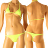 La Paume T2S fabric micro bikini set of bra and shorts 530035