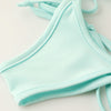 La Paume T2S fabric bra and shorts micro bikini set 530036