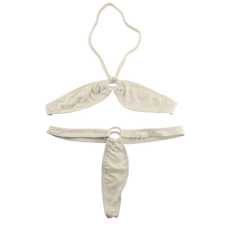 La Paume T2S fabric micro bikini set of bra and shorts 533103