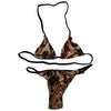 La-Pomme SLKS fabric camouflage pattern micro bikini set 540006