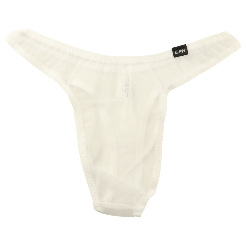 Men's 20 Half Fabric Simple Design T-Back Bikini 615010