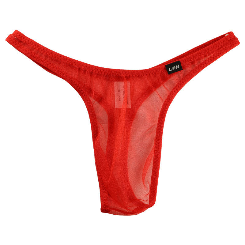 [10% OFF Holiday Sale] Men's Spark Half Simple T-back Bikini 616019