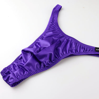 Men's Felica Fabric Simple Design T-Back Bikini 616021
