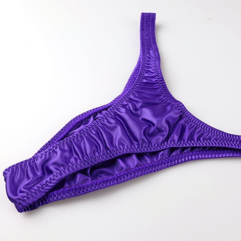 Men's Felica Fabric Simple Design T-Back Bikini 616021
