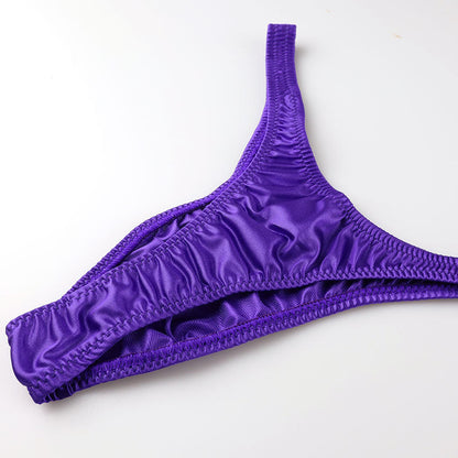 Men's Felica Fabric Simple Design T-Back Bikini 616021