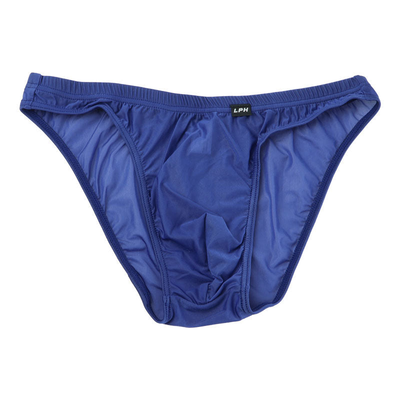 Men's GUS Transparent Ultra Thin Front Half Seam Full Back Bikini 619106