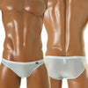 Men's GUS Transparent Ultra Thin Front Half Seam Full Back Bikini 619106