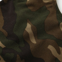 [OUTLET] Men's camouflage print half-back bikini, made in Japan, no seam, 619145