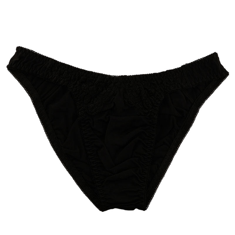 【OUTLET】ユニセックス SSS生地 レースデザイン フルバックショーツ 620052