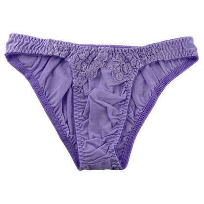 【OUTLET】ユニセックス SSS生地 レースデザイン フルバックショーツ 620052