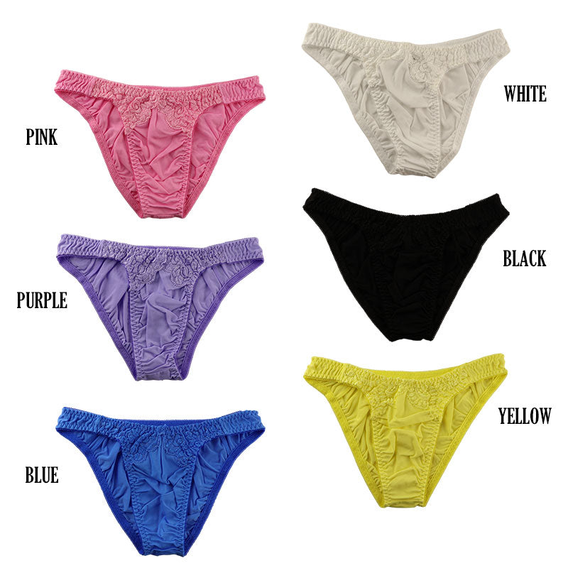 【OUTLET】ユニセックス SSS生地 レースデザイン フルバックショーツ 620052
