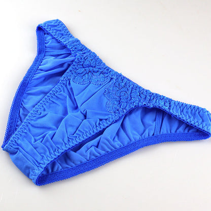 【OUTLET】ユニセックス SSS生地 レースデザイン フルバックショーツ 620052